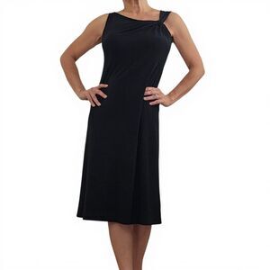BCBG Max Azria Black Stretch Dress Sz L